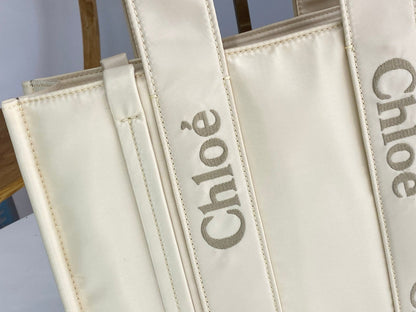 Chloe Woody Tote Bag