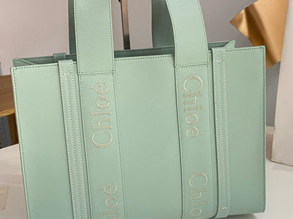 Chloe Woody Tote Bag