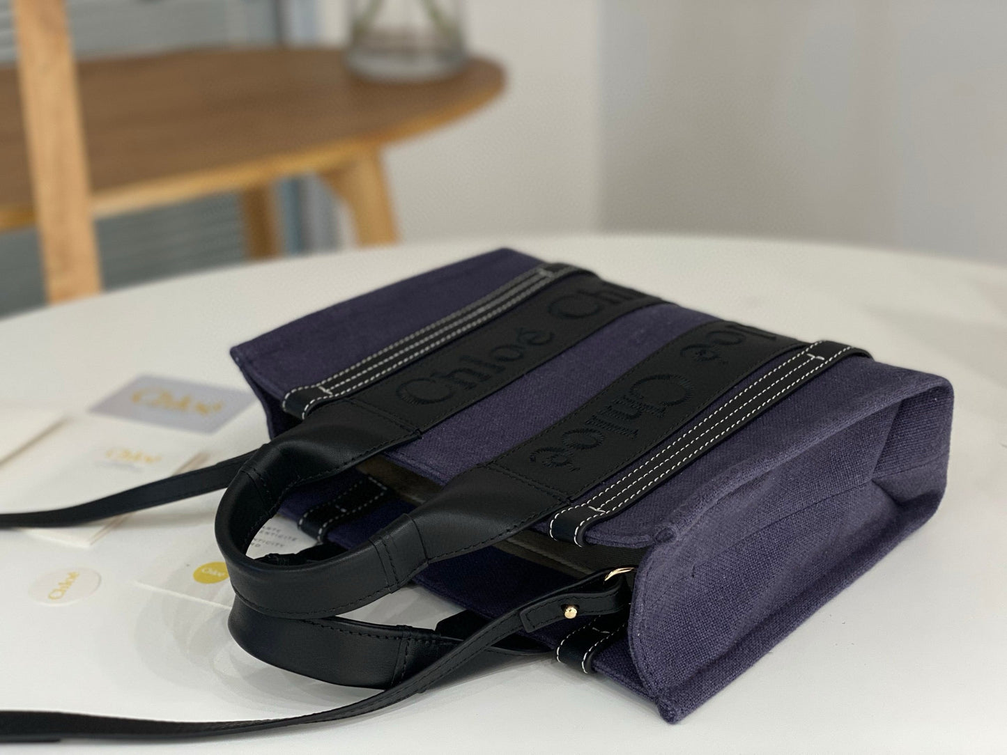 Chloe Woody Tote Bag