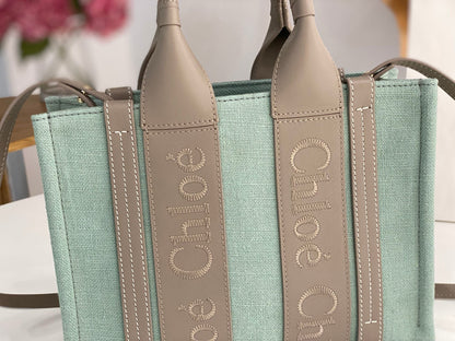 Chloe Woody Tote Bag
