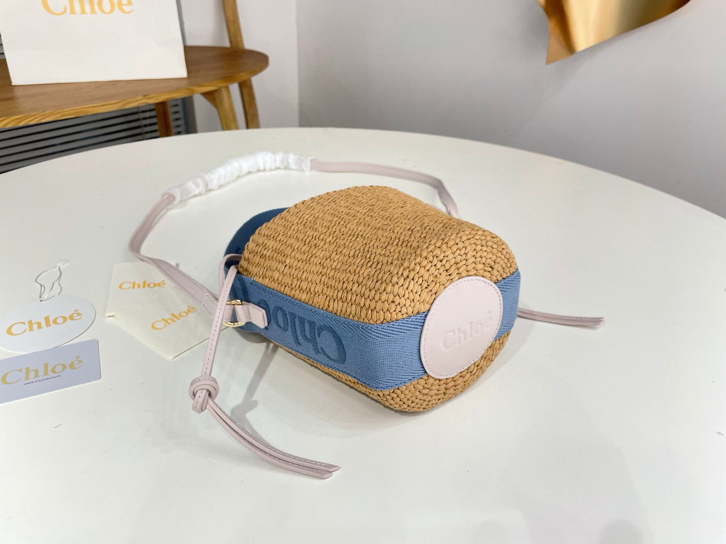 Chloe Woody Tote Bag