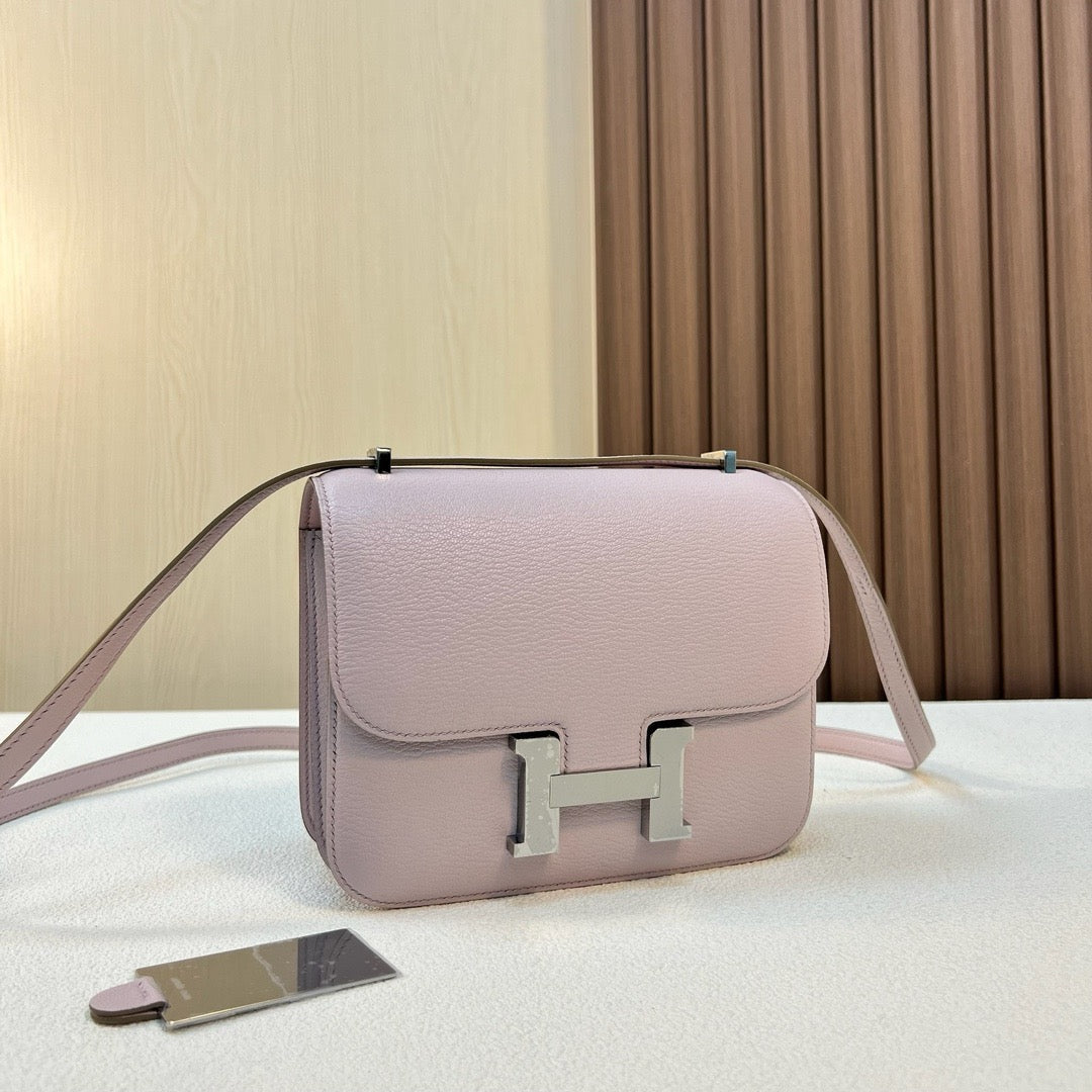 Hermes Constance 18cm, 09, Epsom