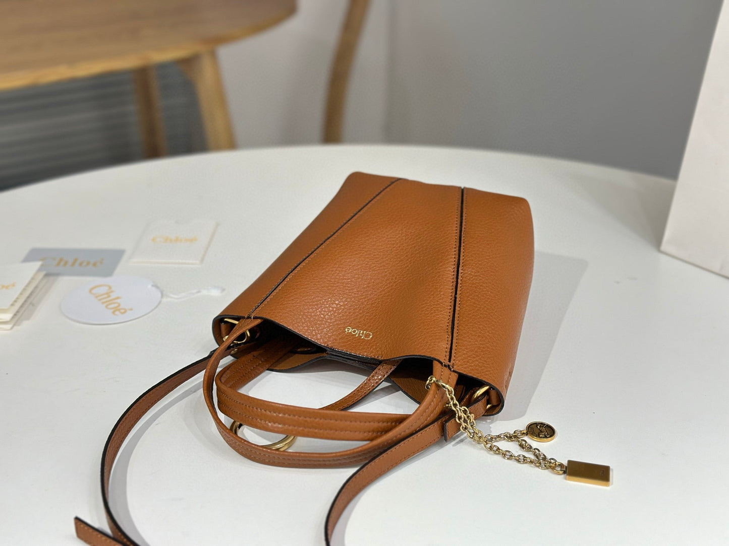 Chloe Spin Tote Bag