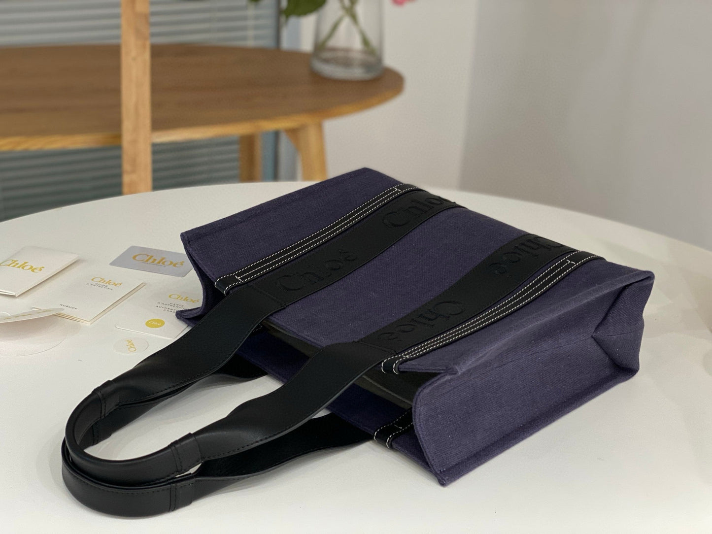 Chloe Woody Tote Bag