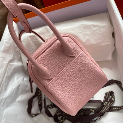 Hermes Mini Lindy, 19cm, 1Q, TC Skin