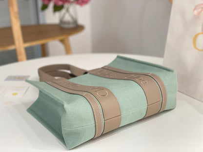 Chloe Woody Tote Bag