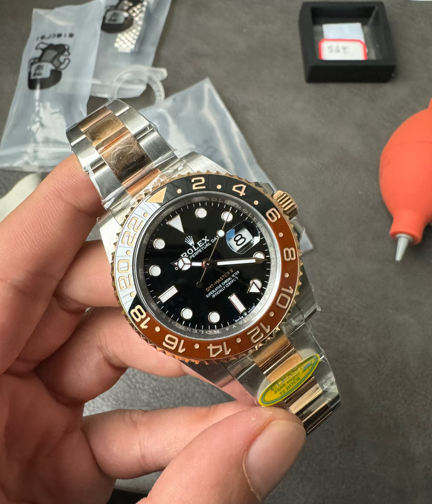 Rolex GMT Master II (Root beer)