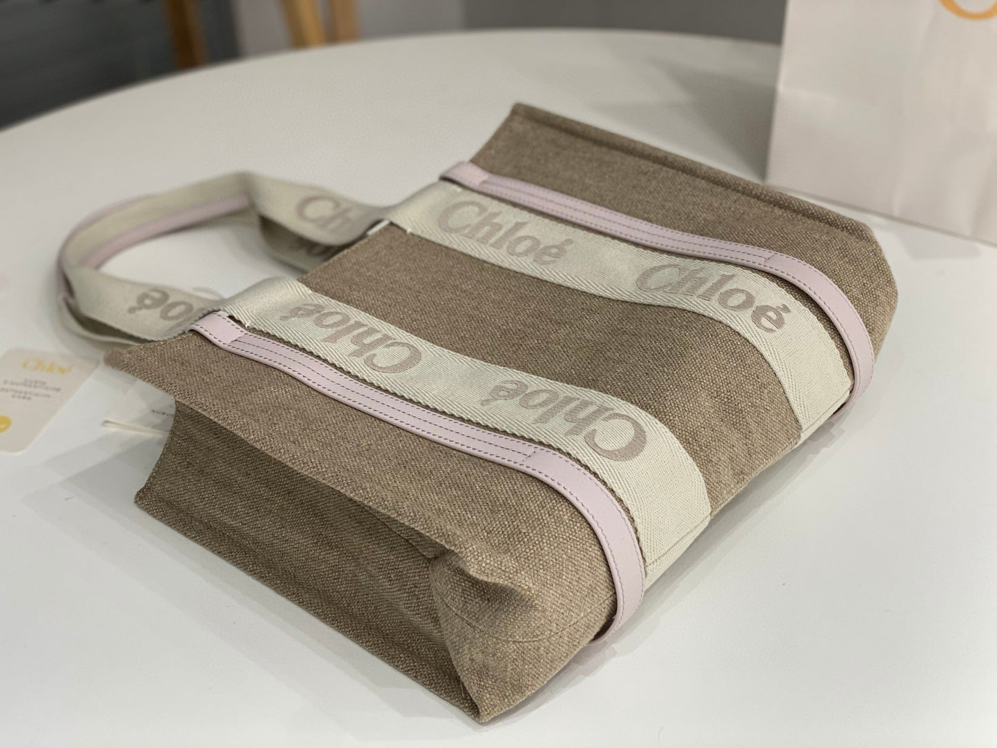 Chloe Woody Tote Bag