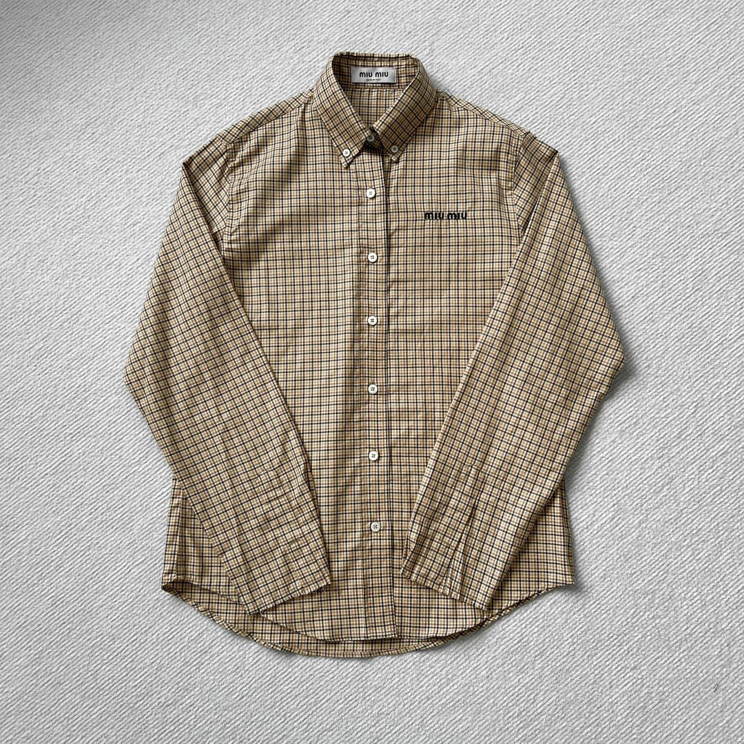 Miu Miu Long Sleeve Shirt