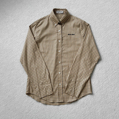 Miu Miu Long Sleeve Shirt