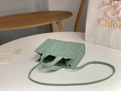 Chloe Woody Tote Bag