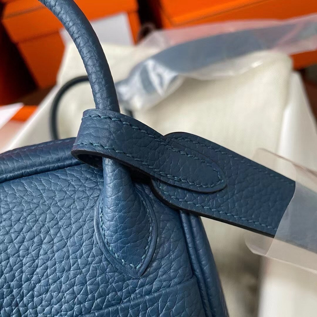 Hermes Mini Lindy, 19cm, S4, TC Skin