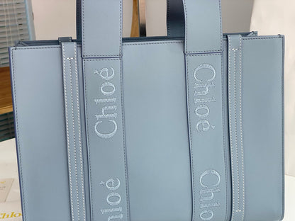 Chloe Woody Tote Bag
