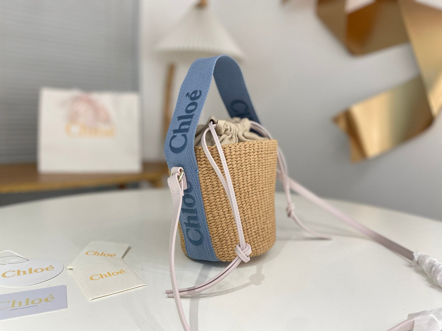 Chloe Woody Tote Bag