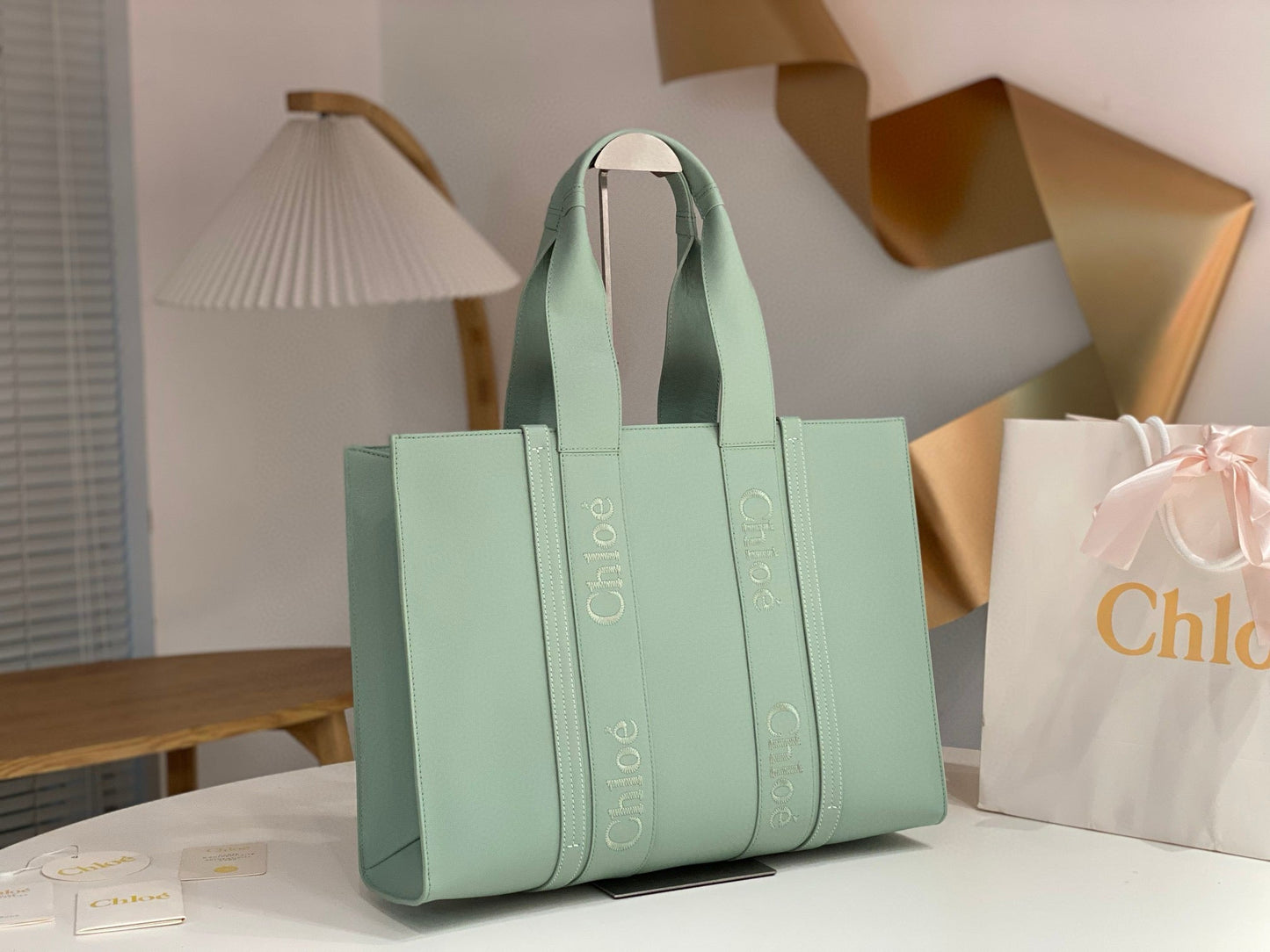 Chloe Woody Tote Bag