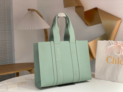 Chloe Woody Tote Bag