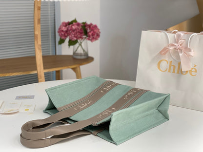 Chloe Woody Tote Bag