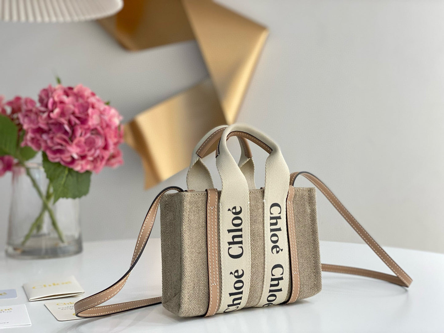 Chloe Woody Tote Bag