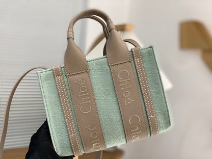 Chloe Woody Tote Bag