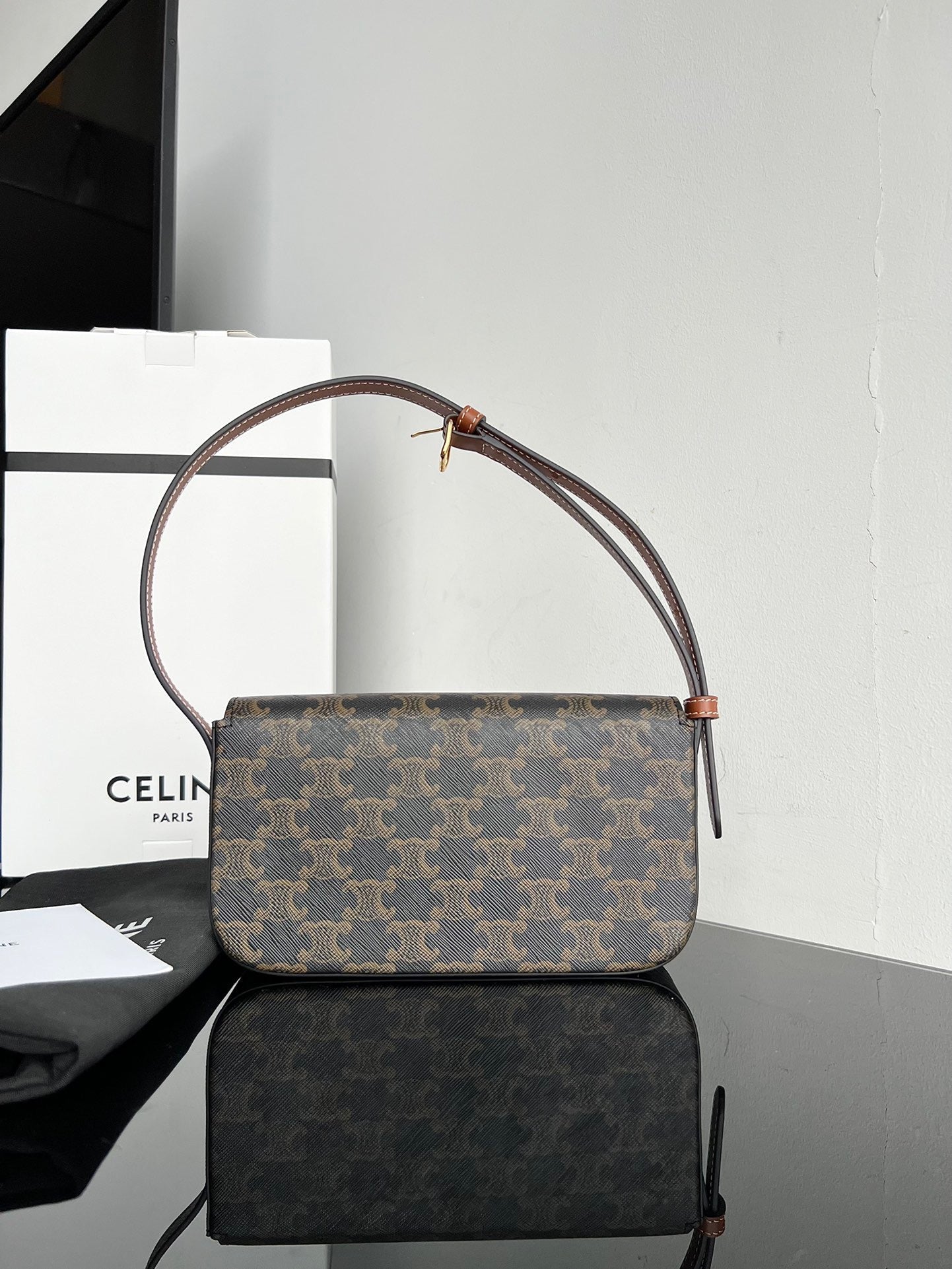 Celine Triomphe Hobo