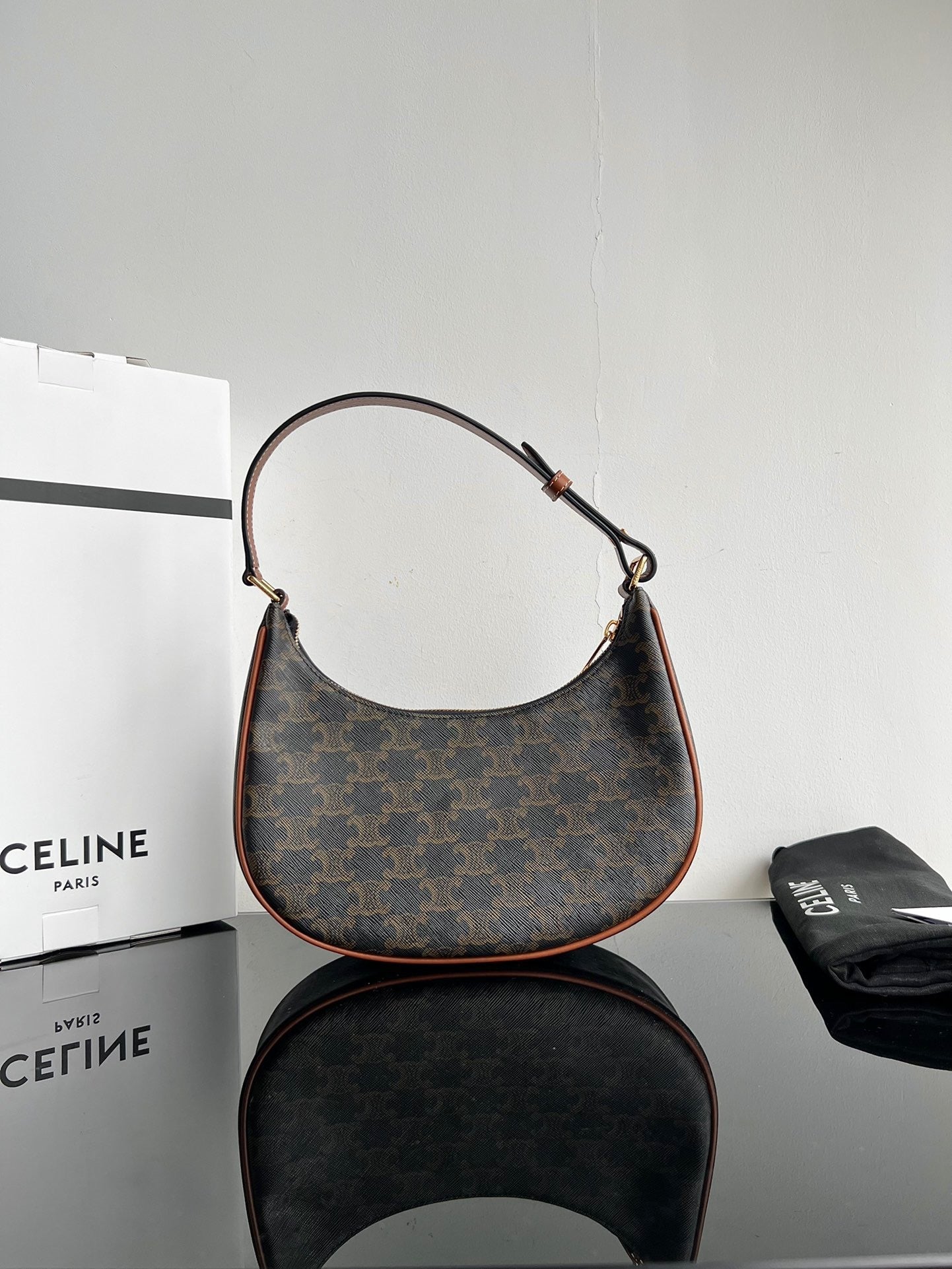 Celine Triomphe Hobo